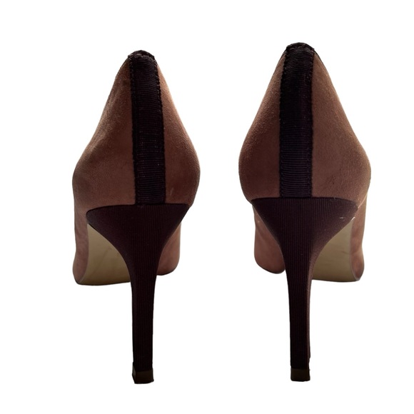 Suede Piptoe Heels - Picture 4 of 5